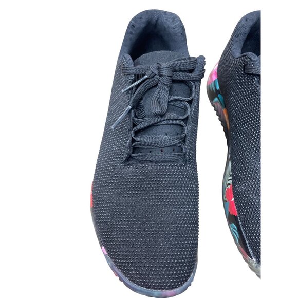 NOBULL Womans Black Floral Canvas Low Sneakers Sz 10.5 SKU 9587 - Picture 11 of 15